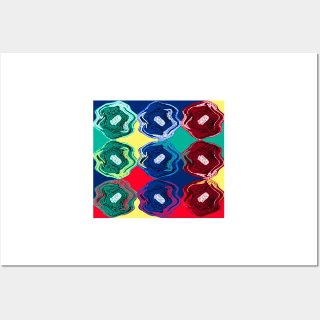 Pop Art String Theory Wall Art by ninasilver